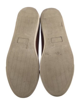 Sunspel Leather Sneakers