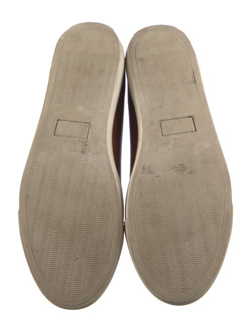 Sunspel Leather Sneakers