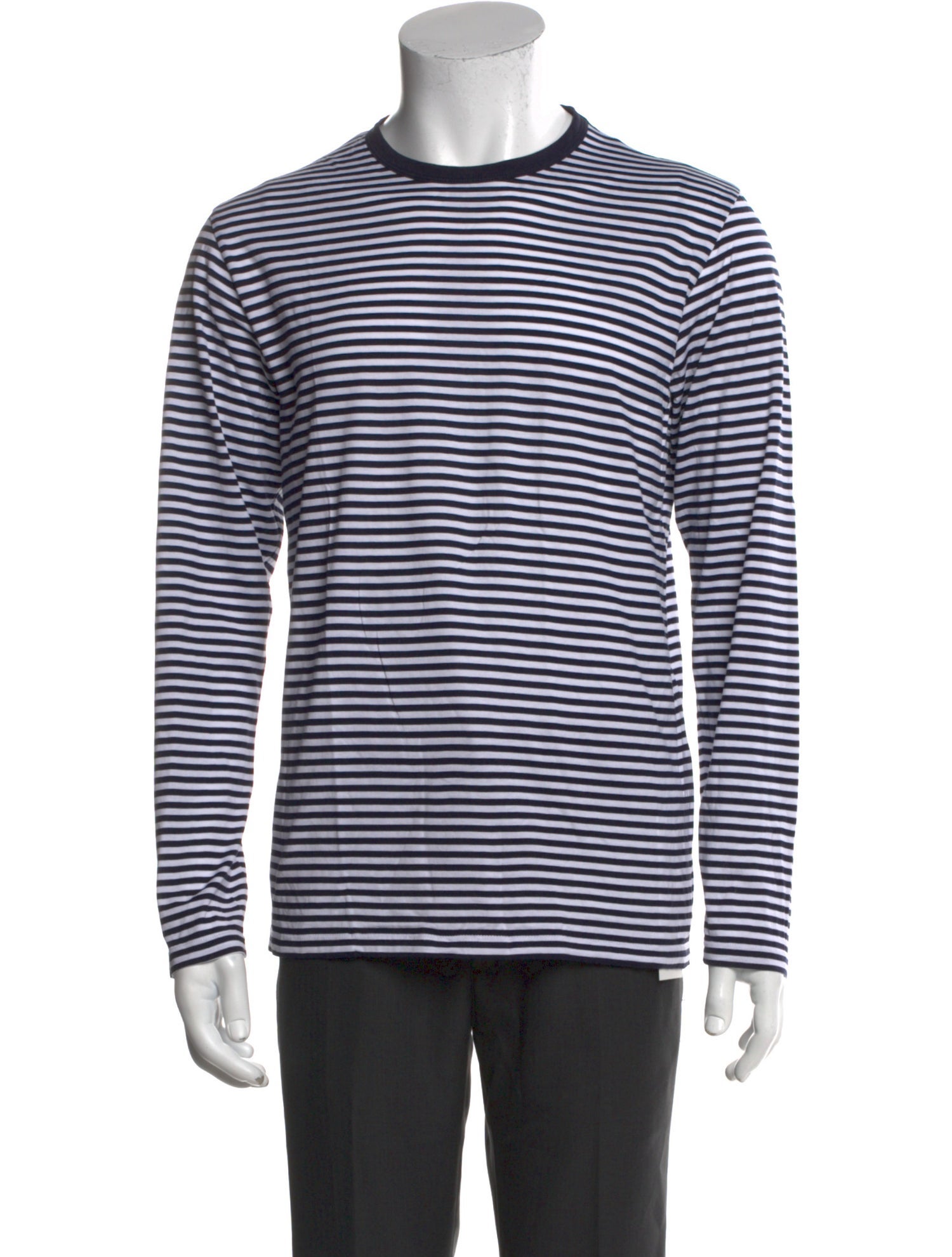 Sunspel Striped Crew Neck T-Shirt