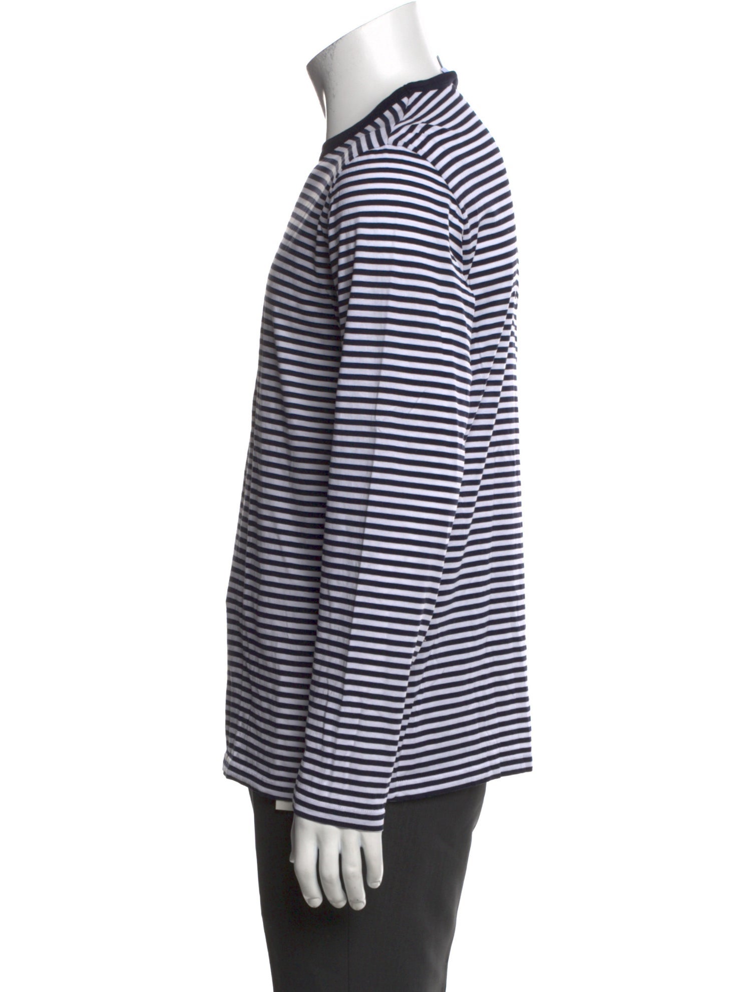 Sunspel Striped Crew Neck T-Shirt