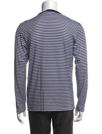 Sunspel Striped Crew Neck T-Shirt