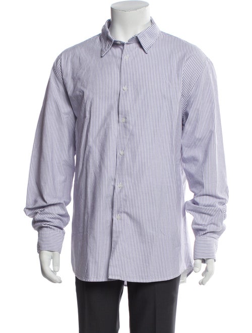 Sunspel Striped Long Sleeve Shirt