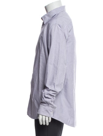 Sunspel Striped Long Sleeve Shirt