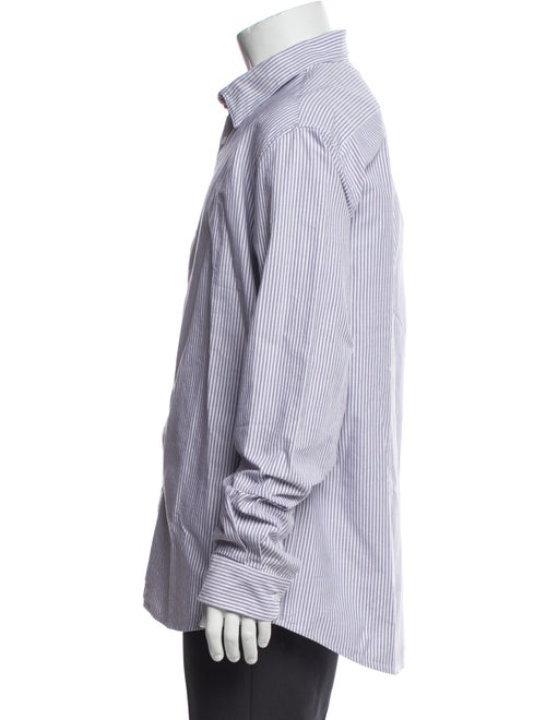 Sunspel Striped Long Sleeve Shirt