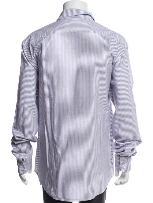 Sunspel Striped Long Sleeve Shirt