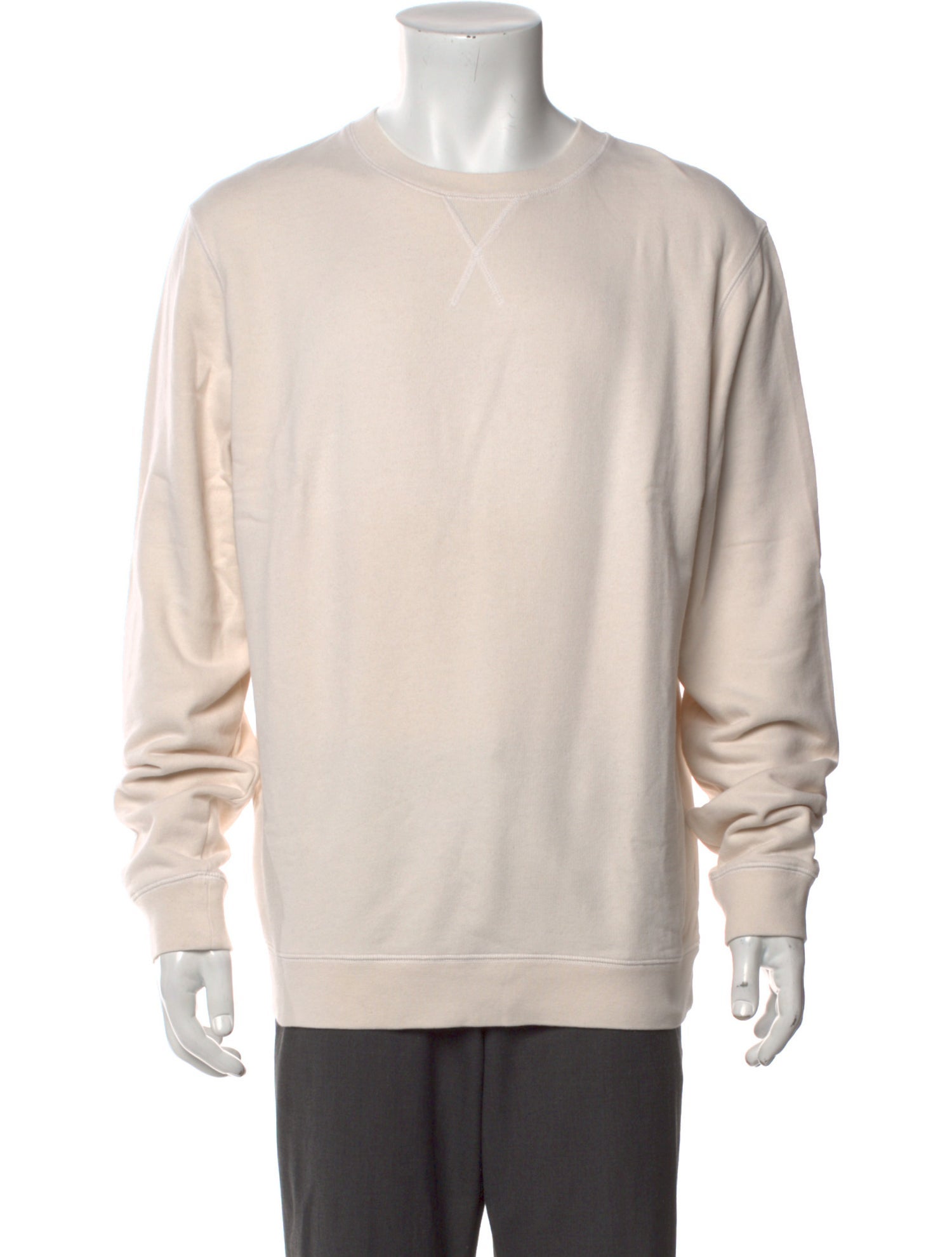 Sunspel Crew Neck Long Sleeve Henley