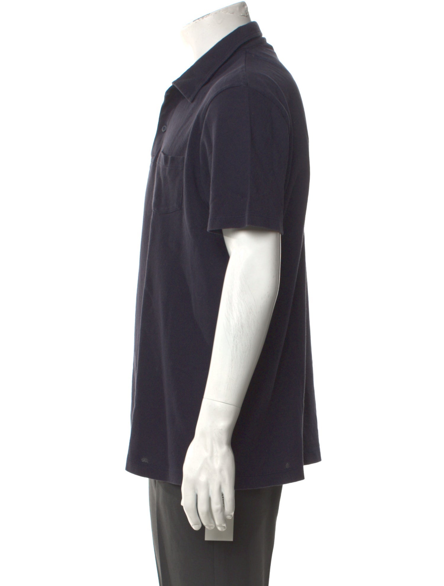Sunspel Collar Short Sleeve Polo Shirt