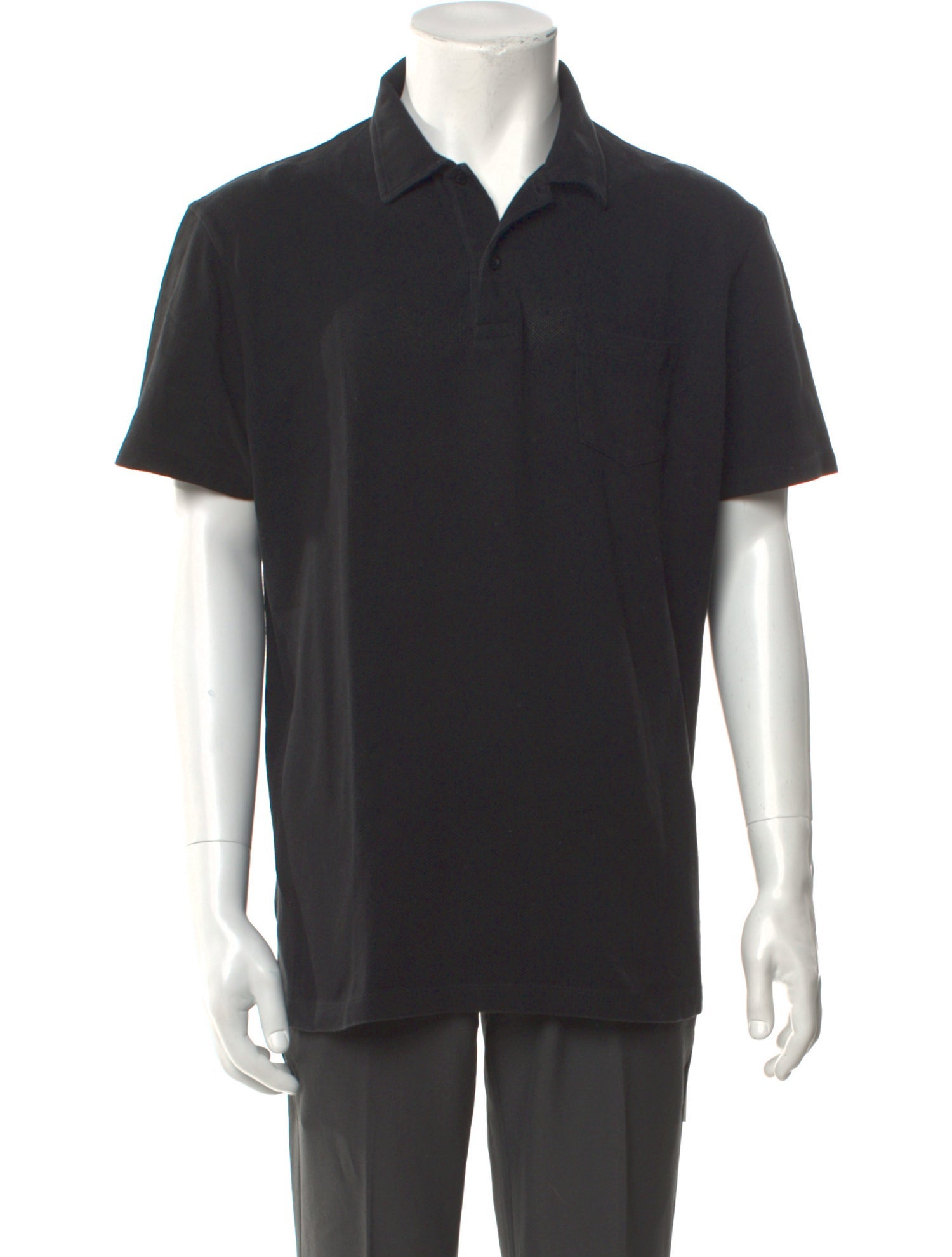 Sunspel Collar Short Sleeve Polo Shirt