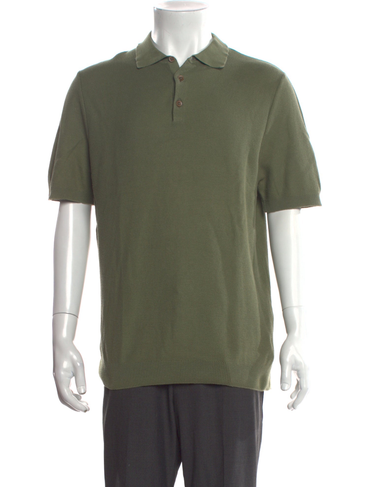 Sunspel Collar Short Sleeve Polo Shirt