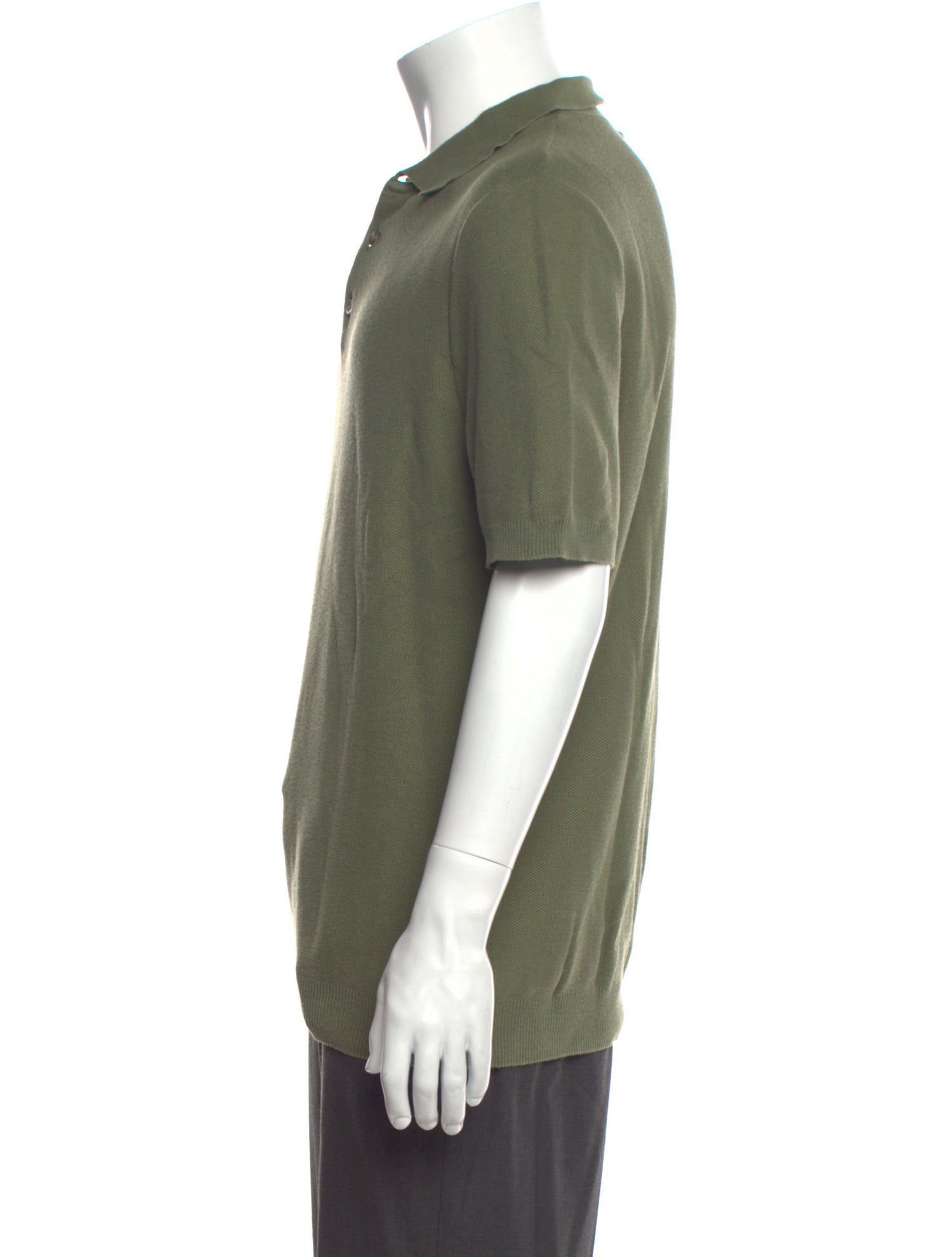 Sunspel Collar Short Sleeve Polo Shirt