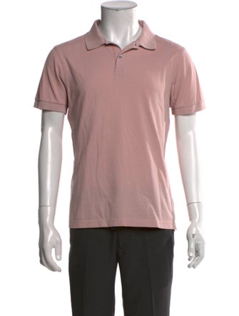 Sunspel Crew Neck Short Sleeve Polo Shirt