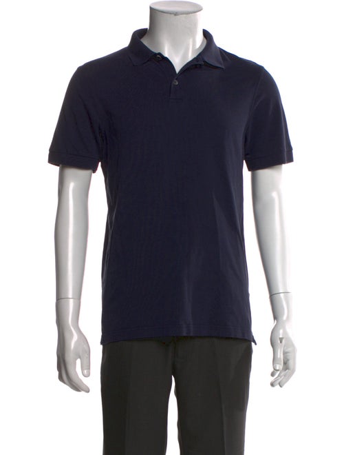 Sunspel Crew Neck Short Sleeve Polo Shirt