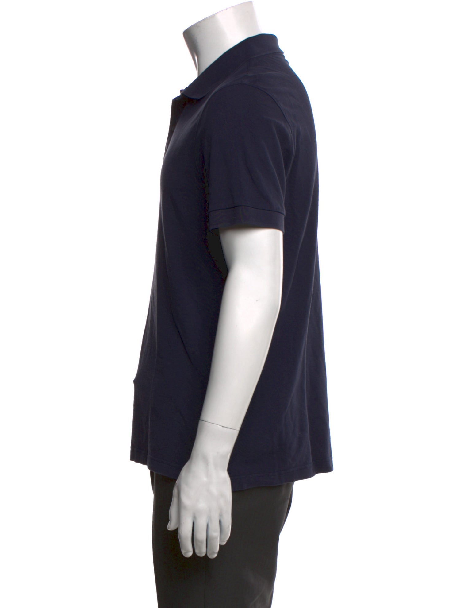 Sunspel Crew Neck Short Sleeve Polo Shirt