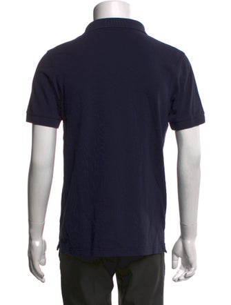 Sunspel Crew Neck Short Sleeve Polo Shirt