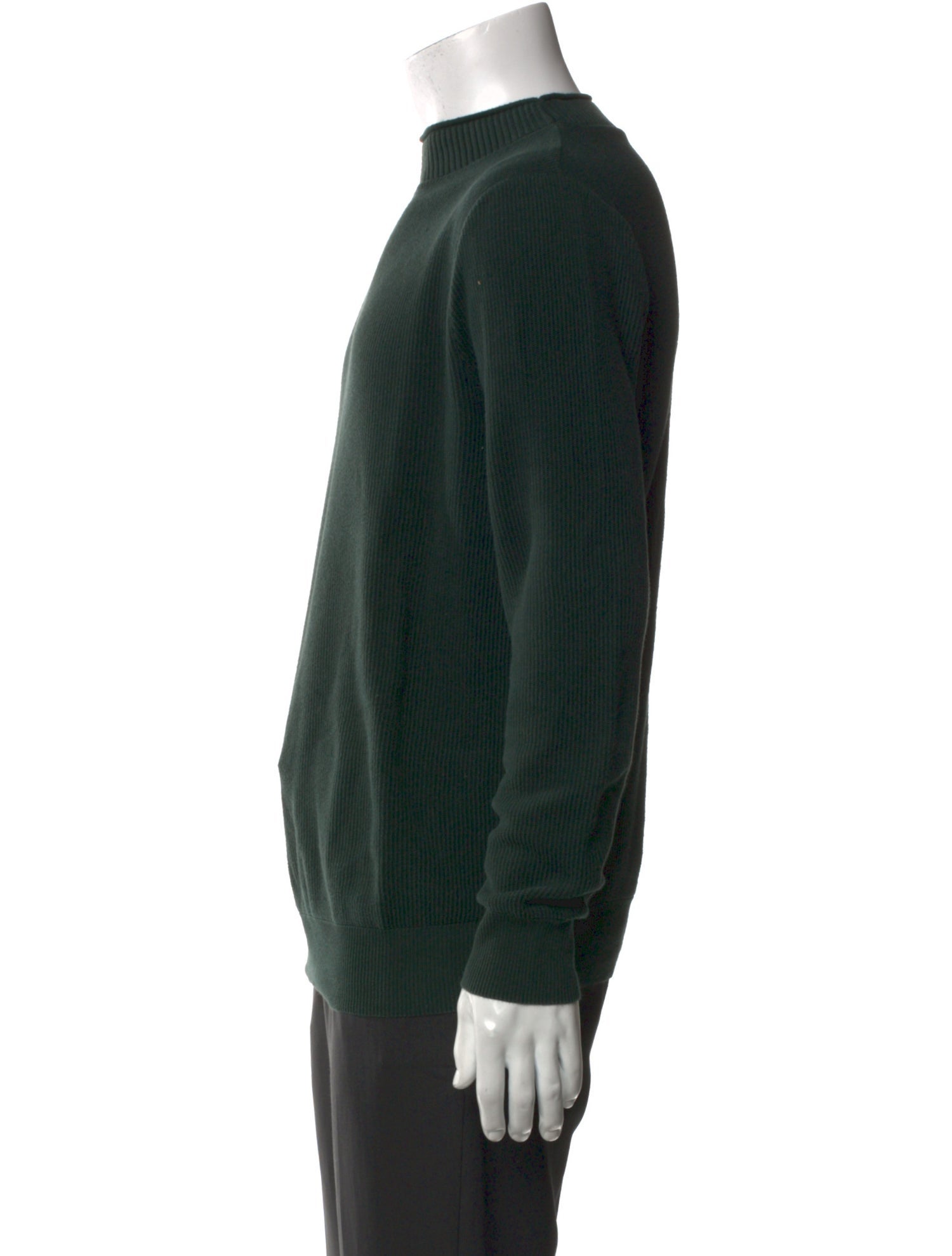 Sunspel Mock Neck Long Sleeve Pullover