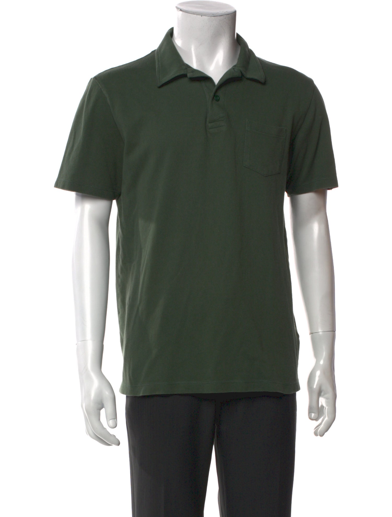 Sunspel Collar Short Sleeve Polo Shirt