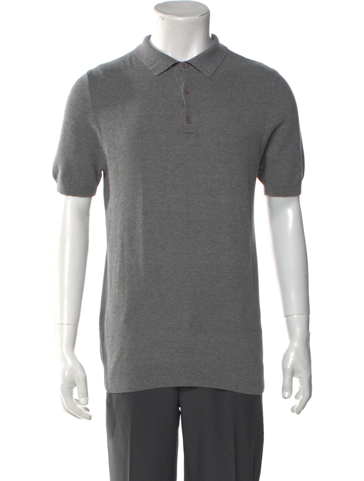 Sunspel Collar Short Sleeve Polo Shirt