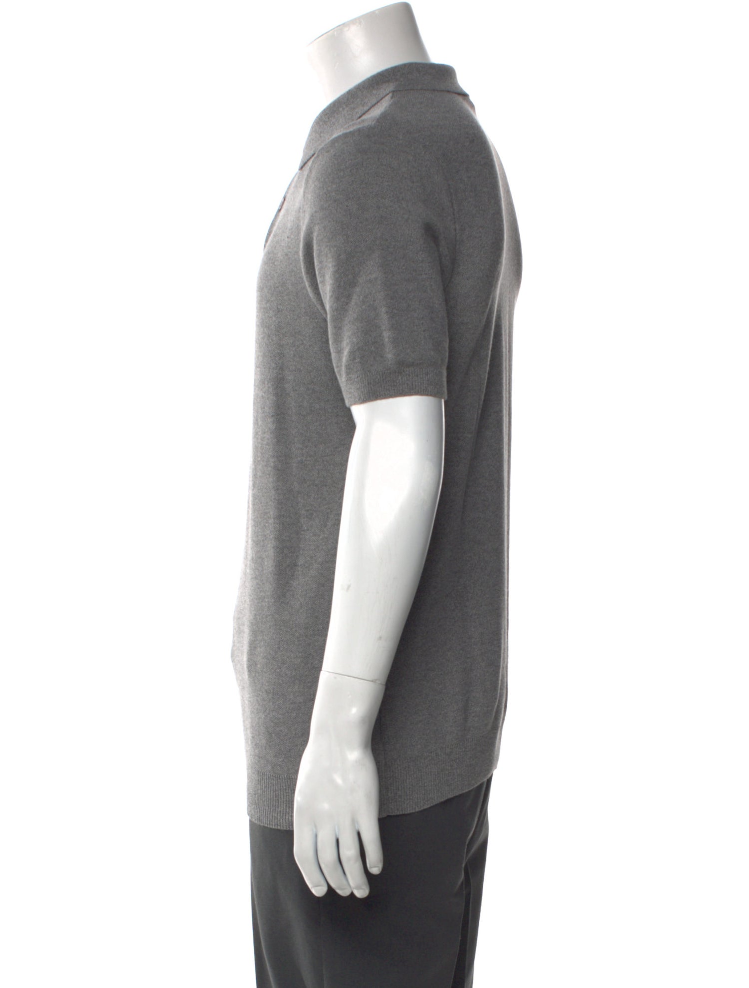 Sunspel Collar Short Sleeve Polo Shirt