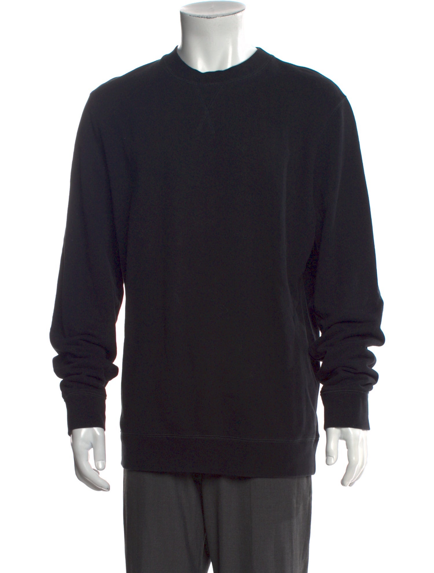 Sunspel Crew Neck Long Sleeve Pullover