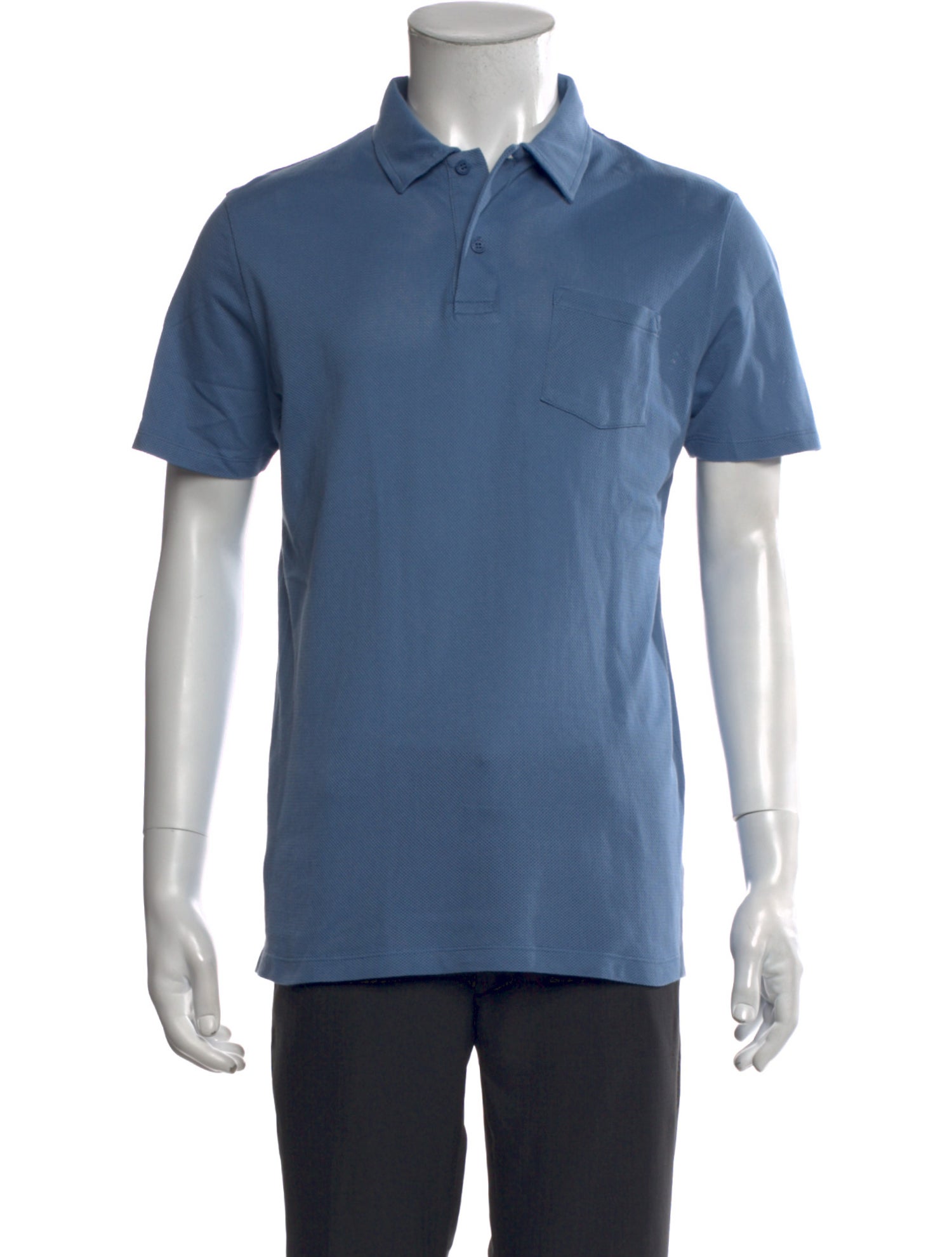 Sunspel Collar Short Sleeve Polo Shirt