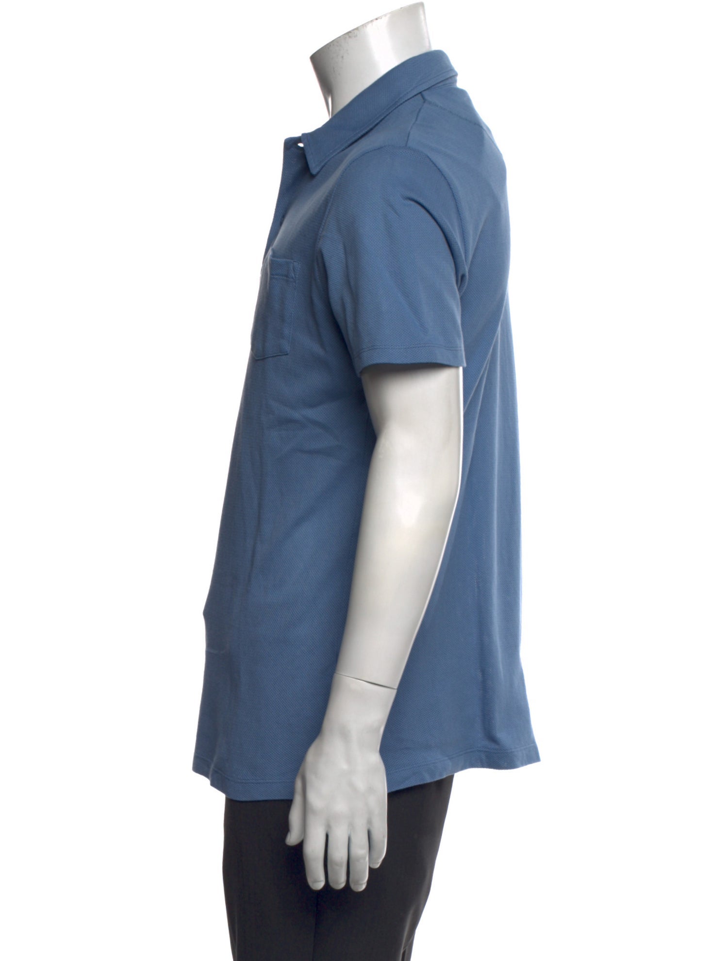 Sunspel Collar Short Sleeve Polo Shirt