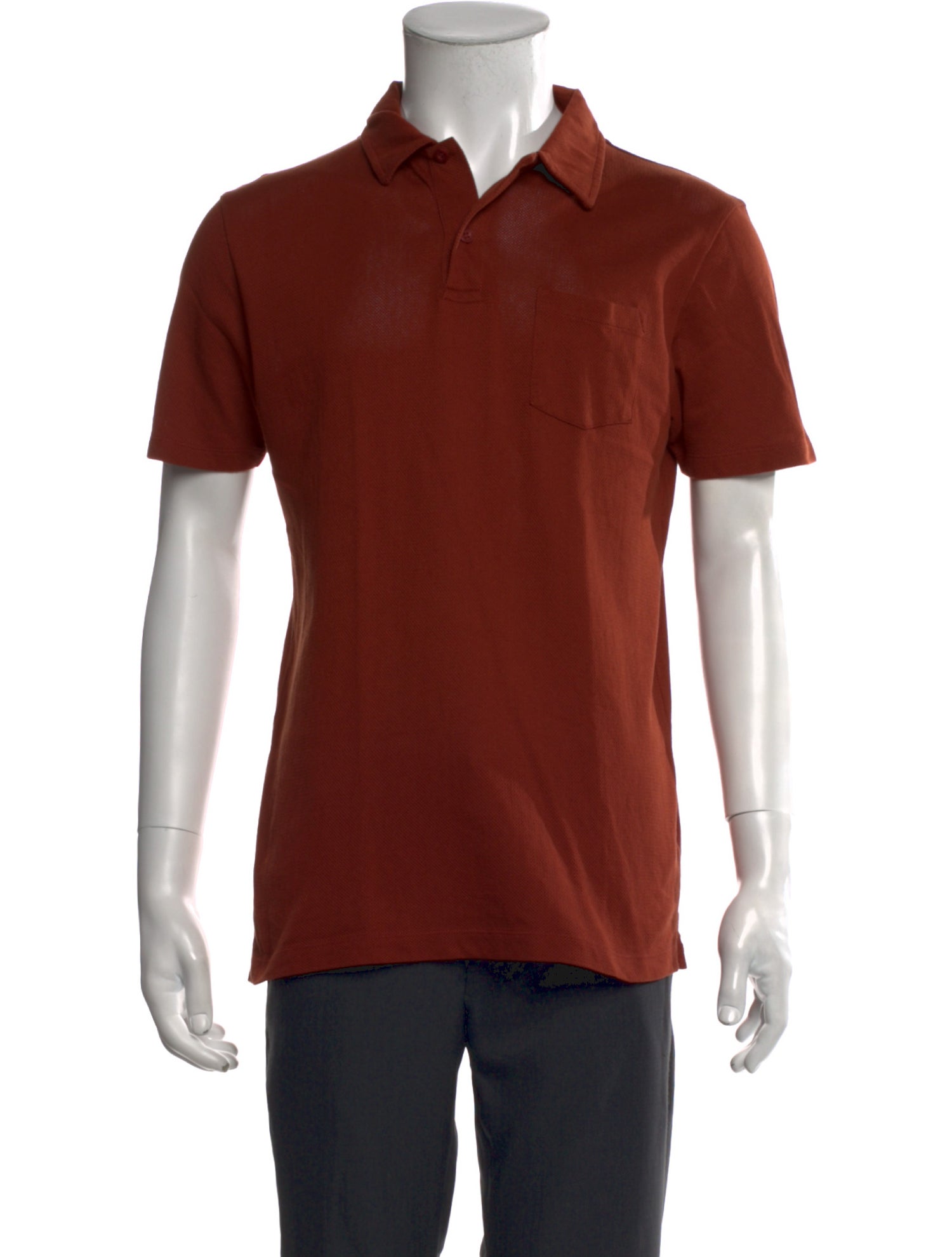 Sunspel Collar Short Sleeve Polo Shirt