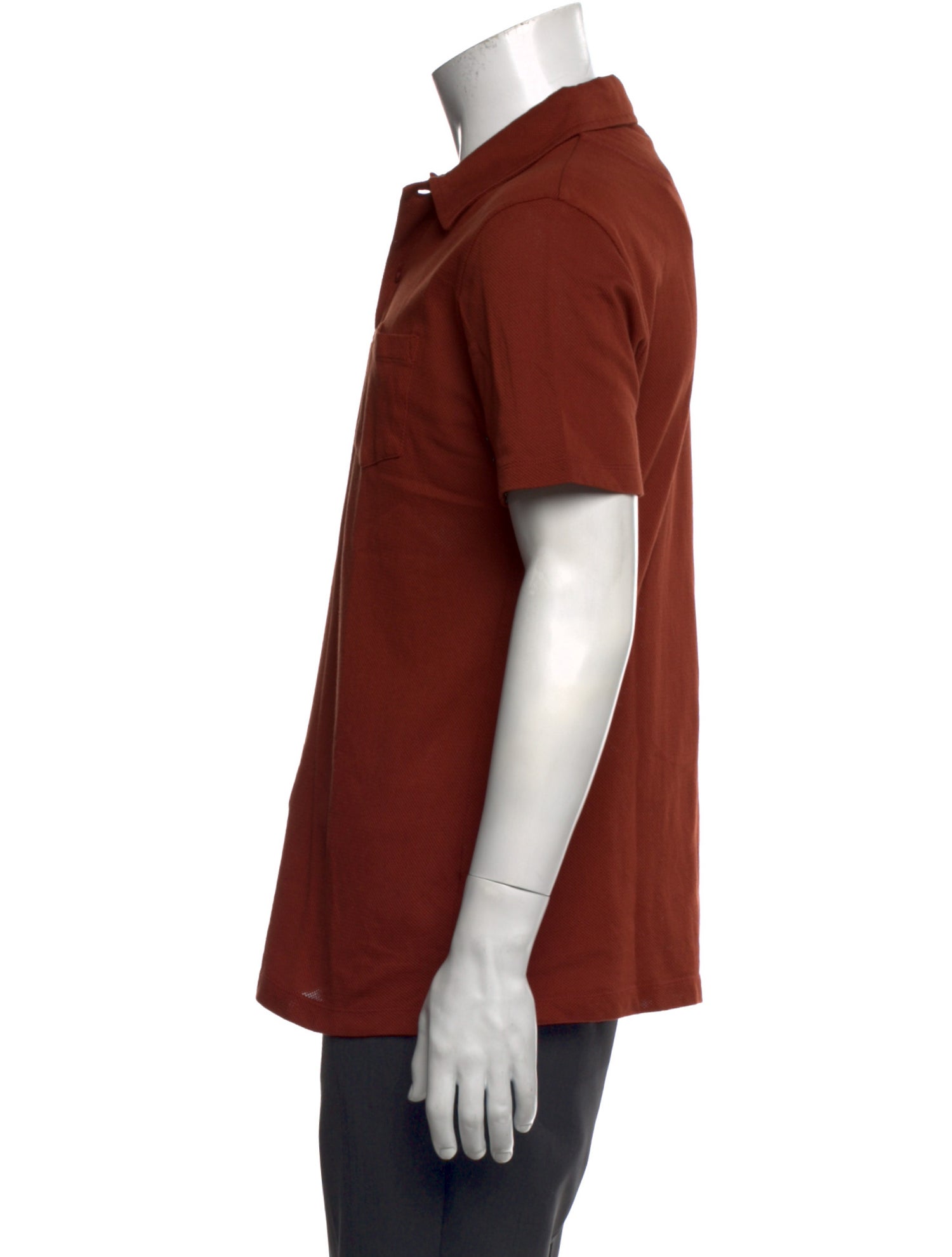 Sunspel Collar Short Sleeve Polo Shirt