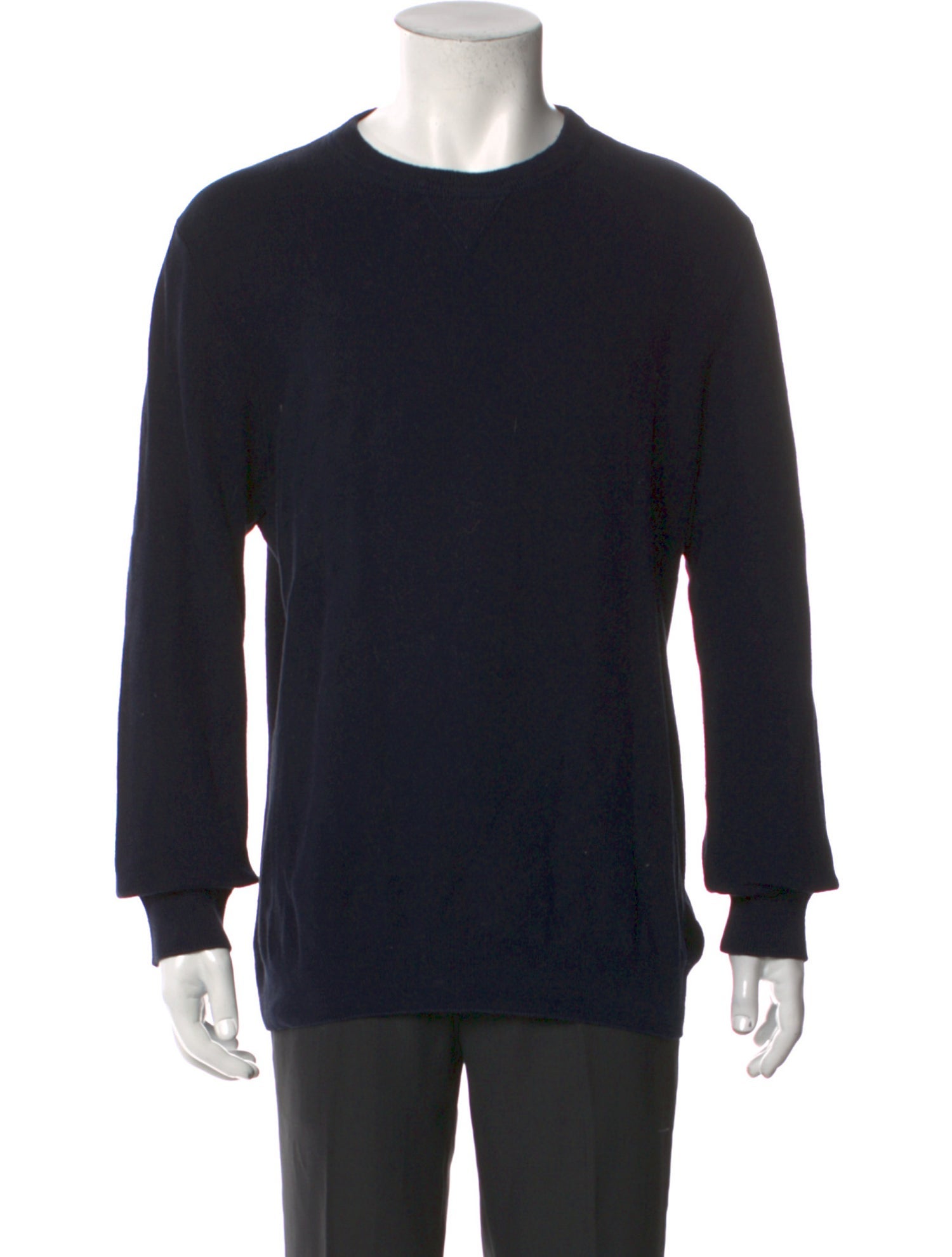 Sunspel Crew Neck Long Sleeve T-Shirt