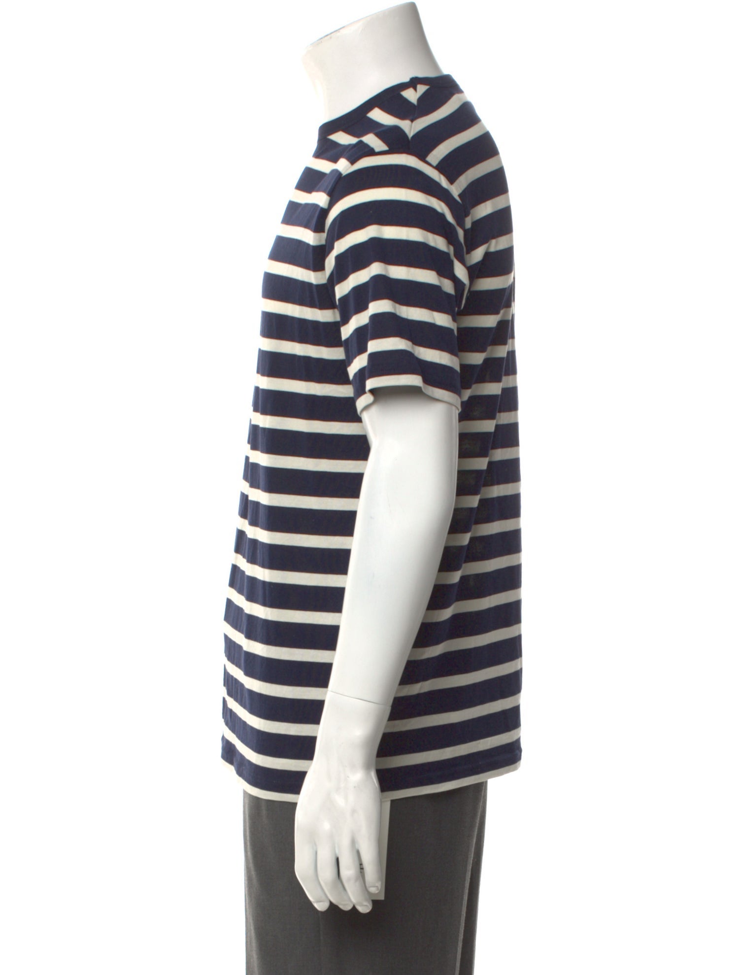 Sunspel Striped Crew Neck T-Shirt