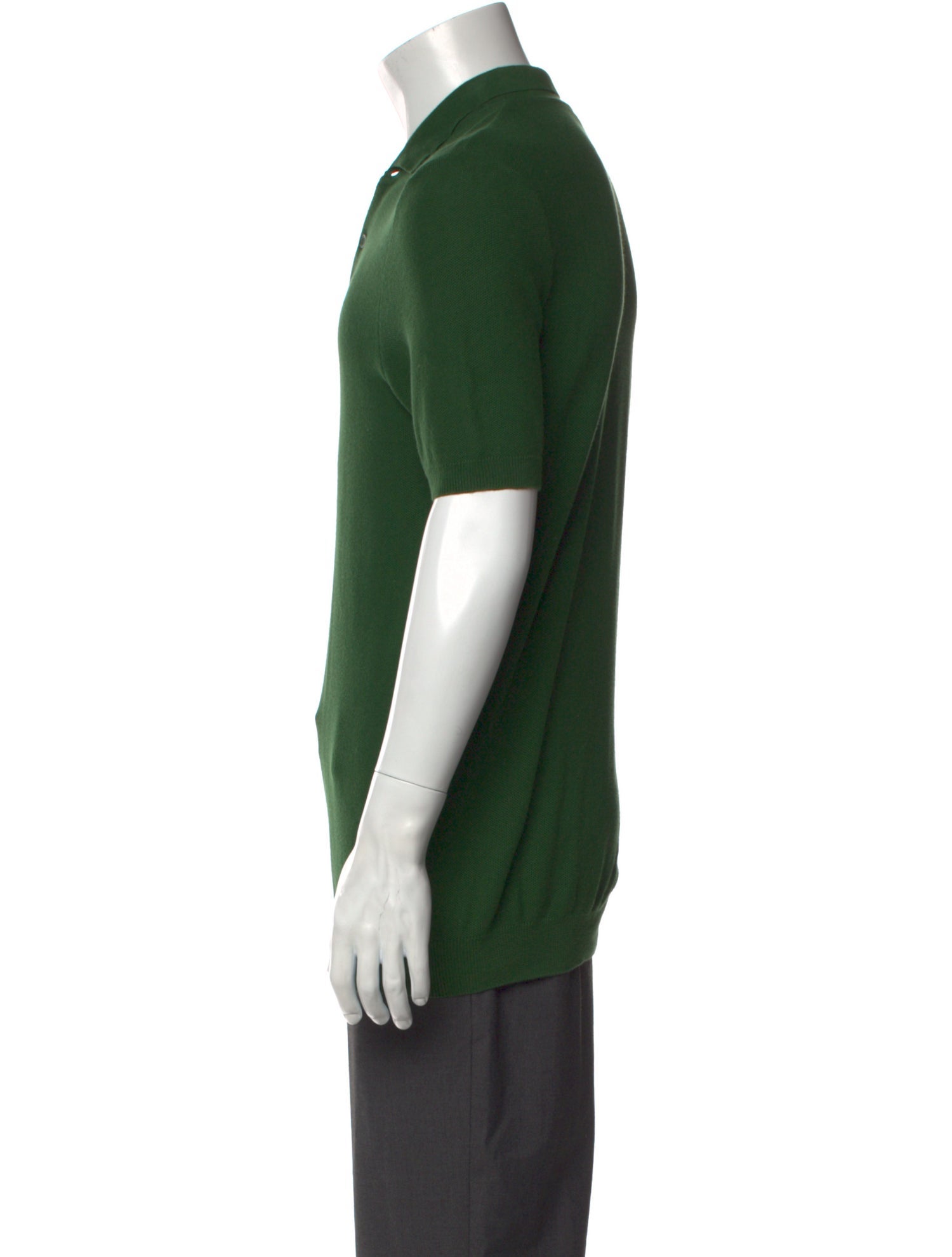 Sunspel Crew Neck Short Sleeve Polo Shirt