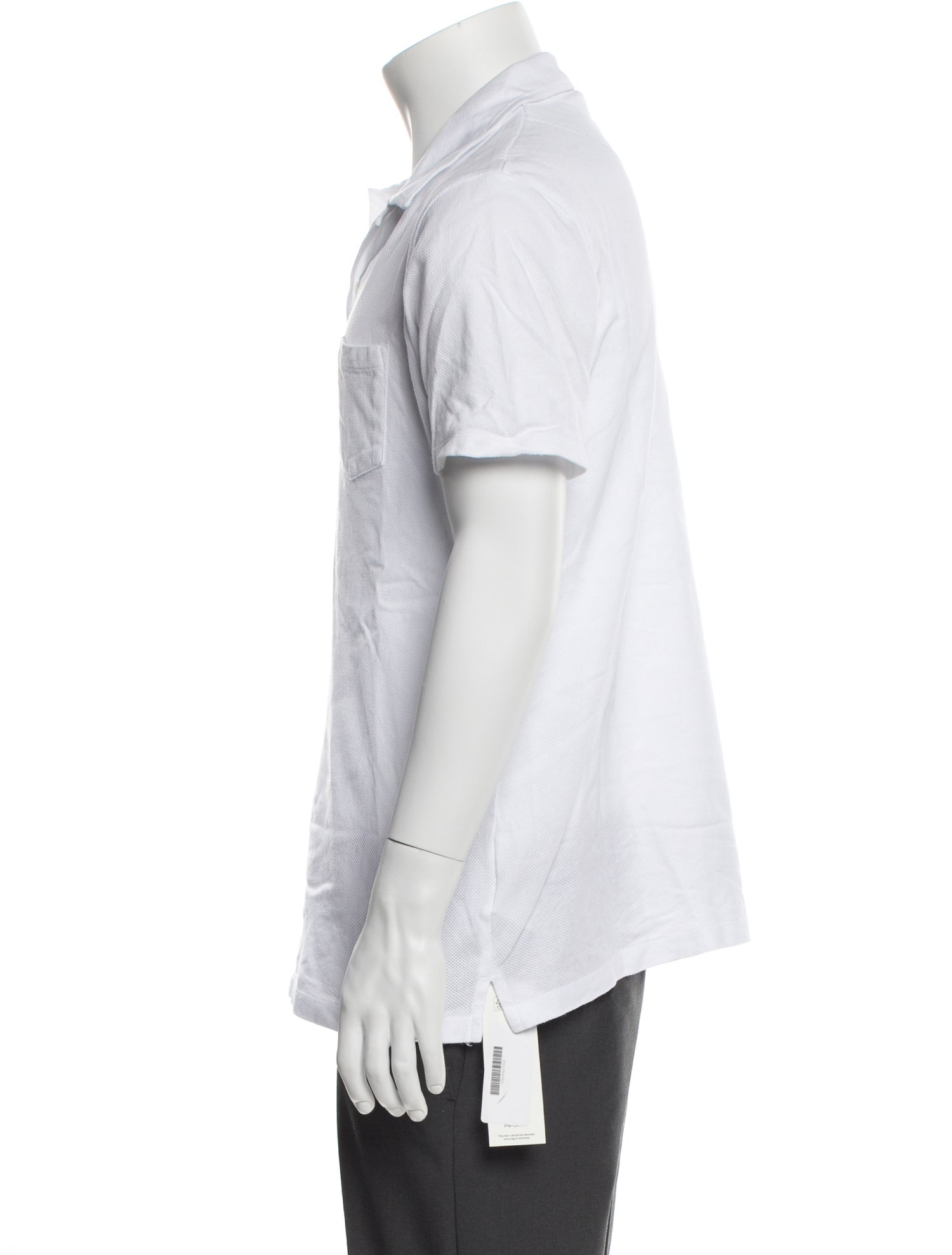 Sunspel Collar Short Sleeve Polo Shirt