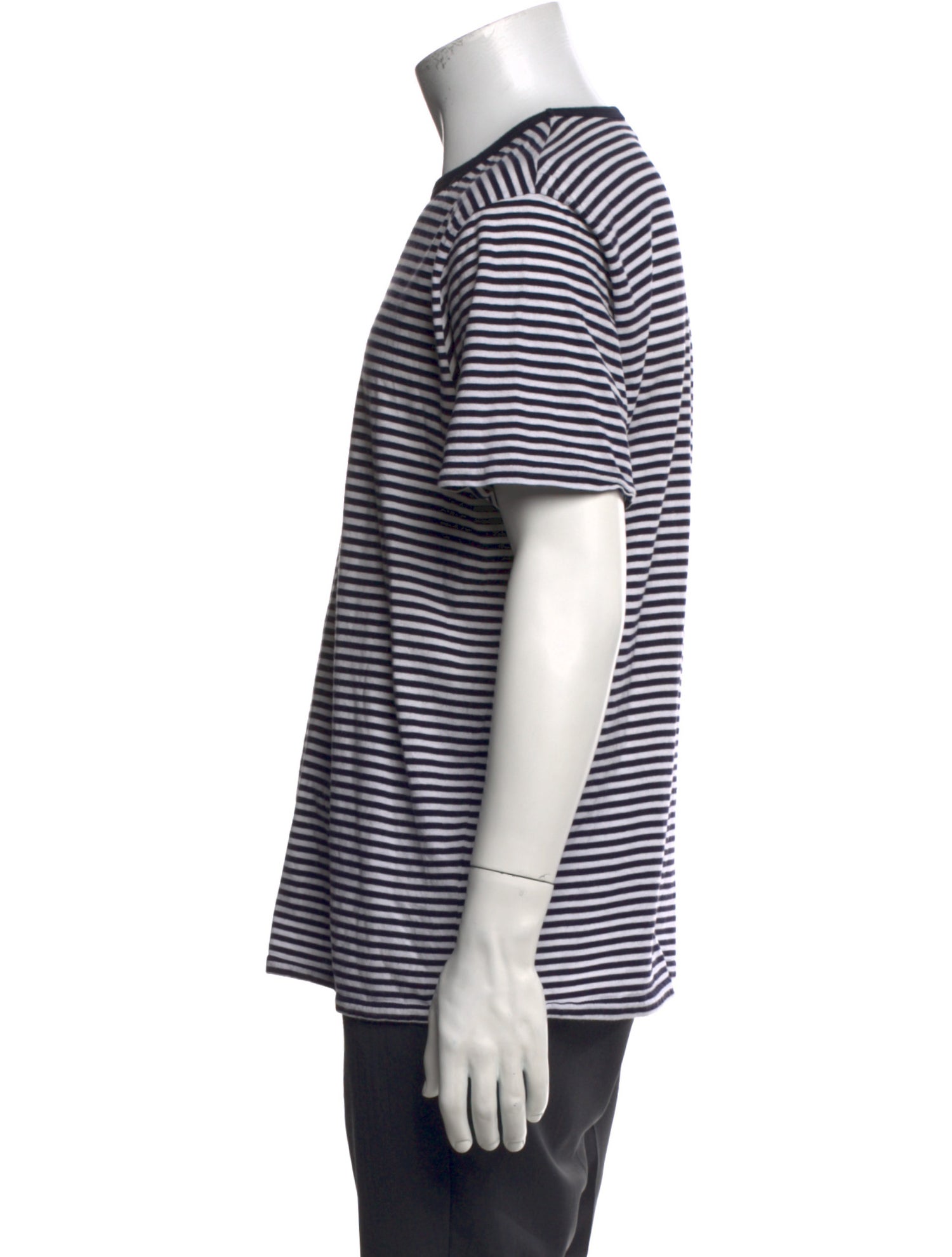 Sunspel Striped Crew Neck T-Shirt