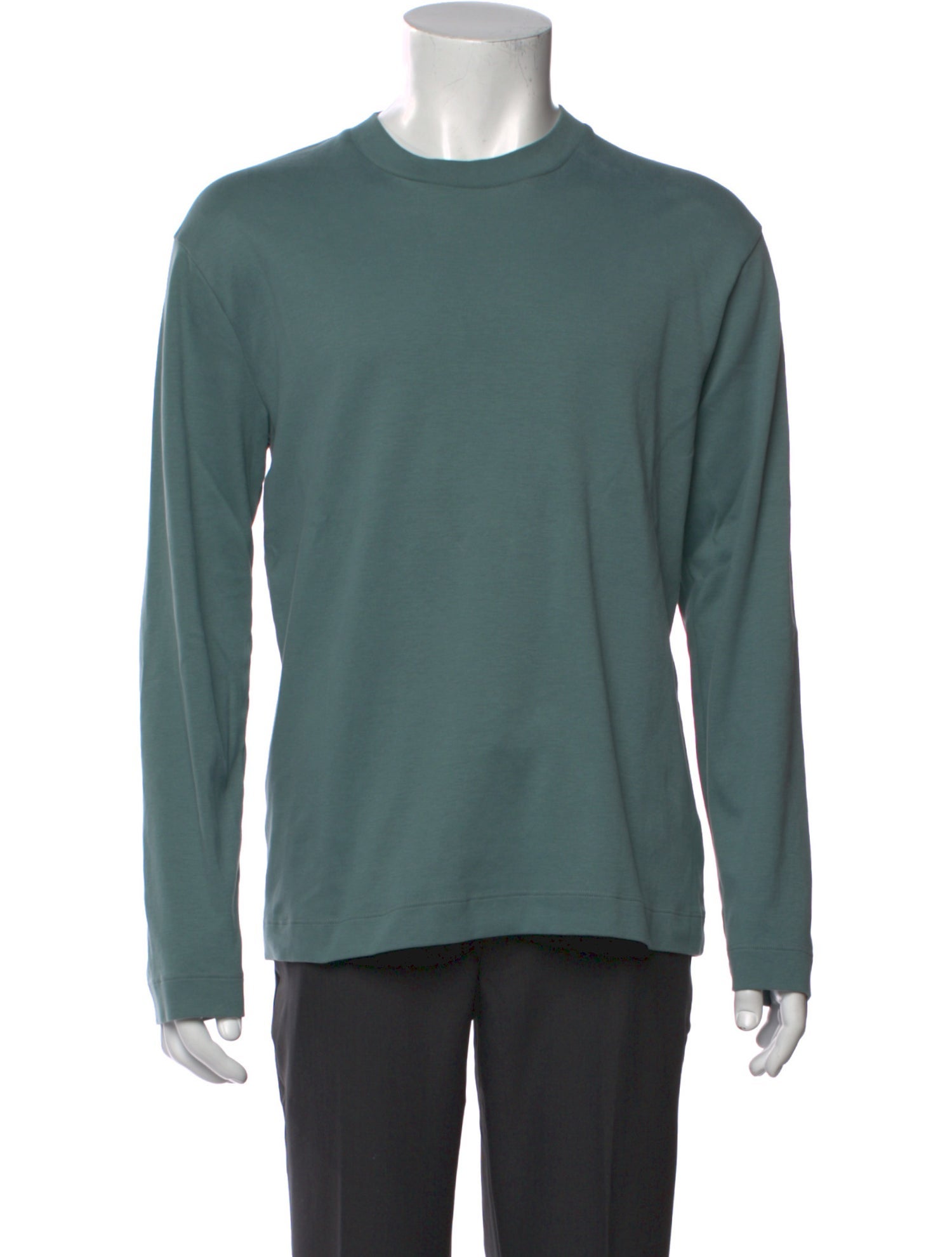 Sunspel Crew Neck Long Sleeve T-Shirt