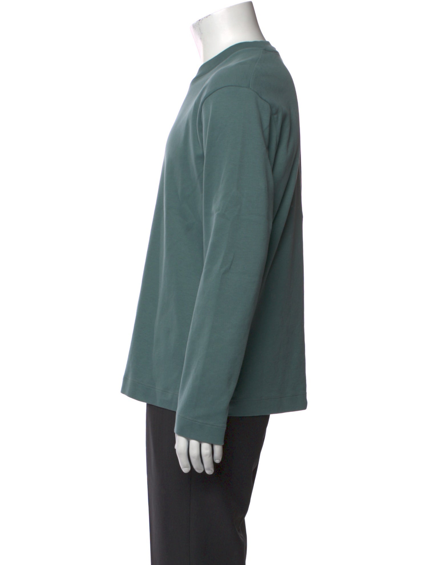 Sunspel Crew Neck Long Sleeve T-Shirt