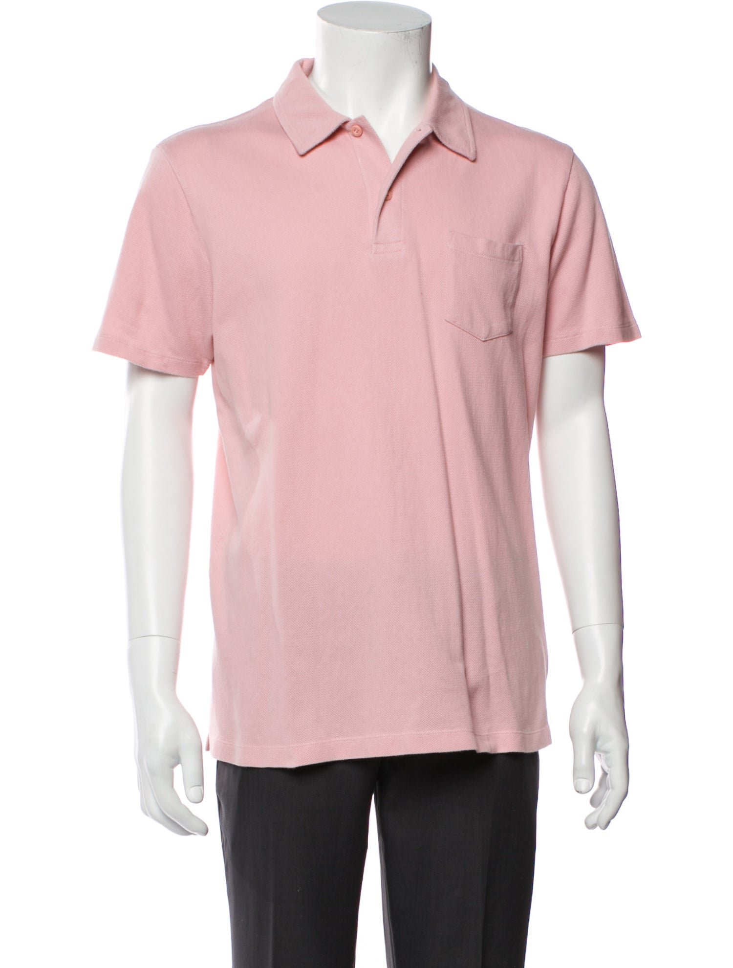 Sunspel Collar Short Sleeve Polo Shirt