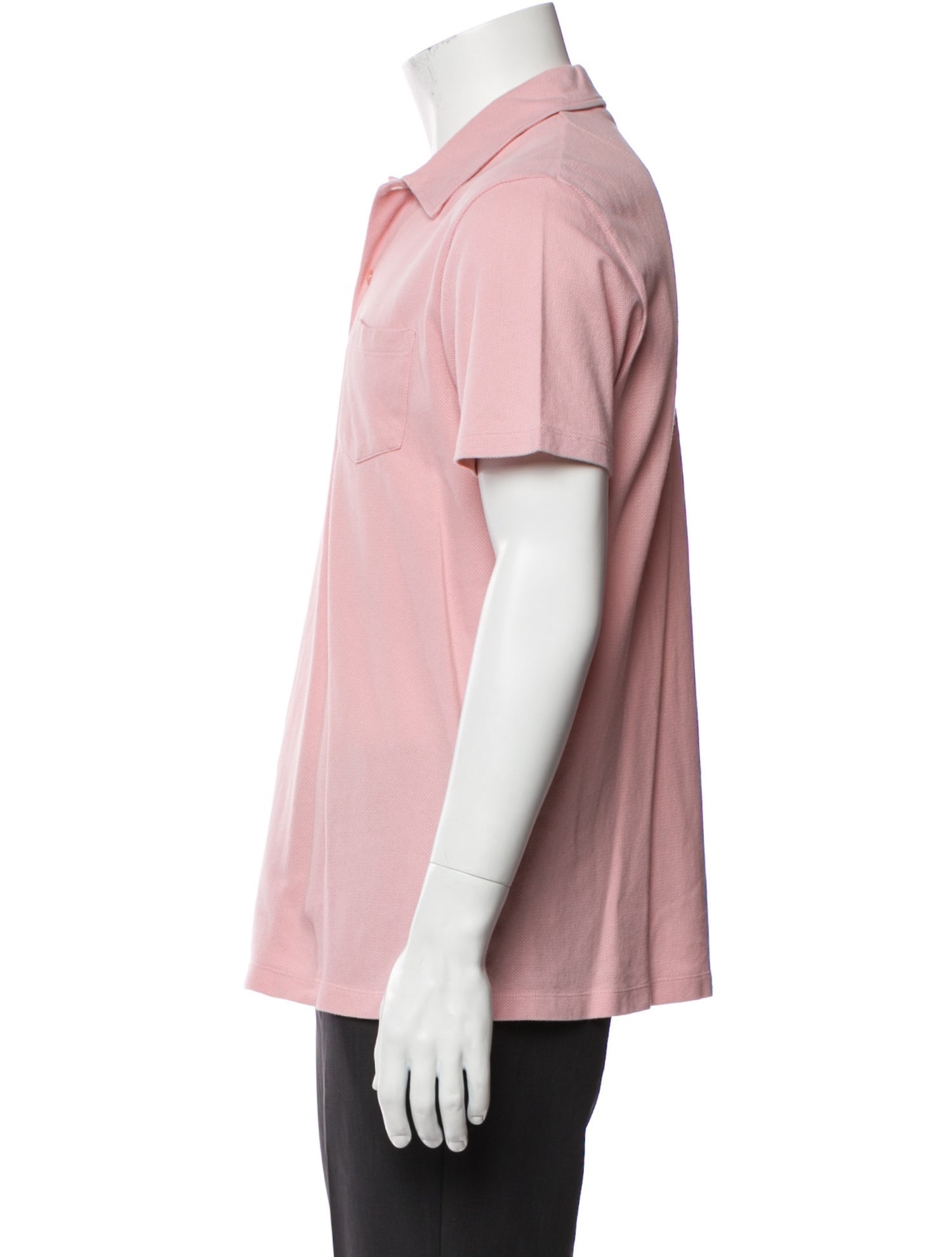 Sunspel Collar Short Sleeve Polo Shirt