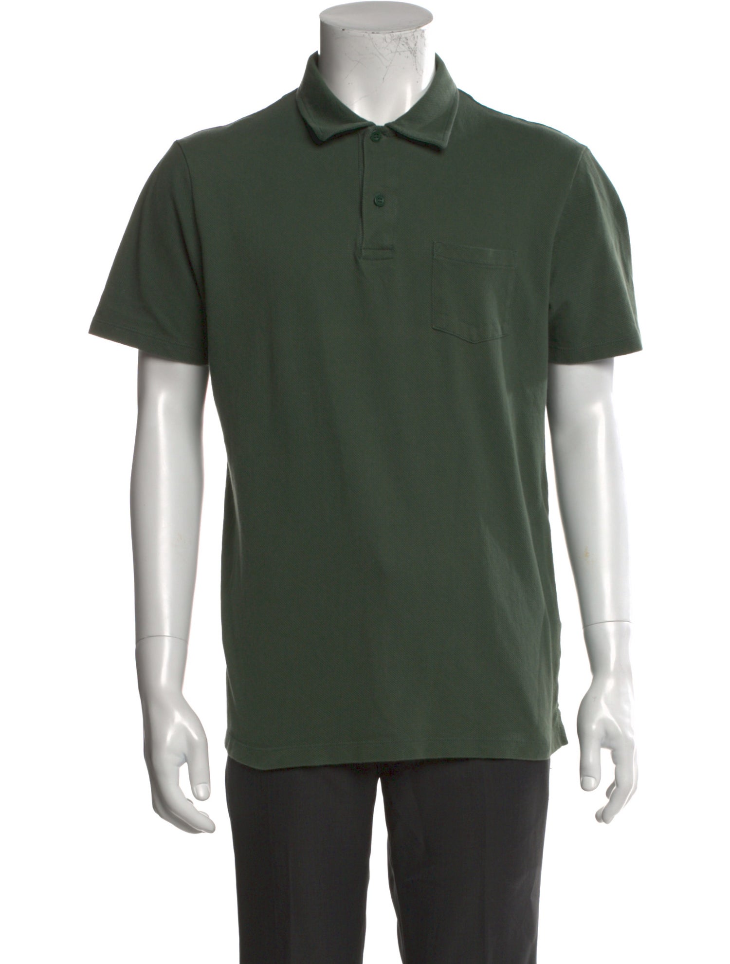 Sunspel Collar Short Sleeve Polo Shirt
