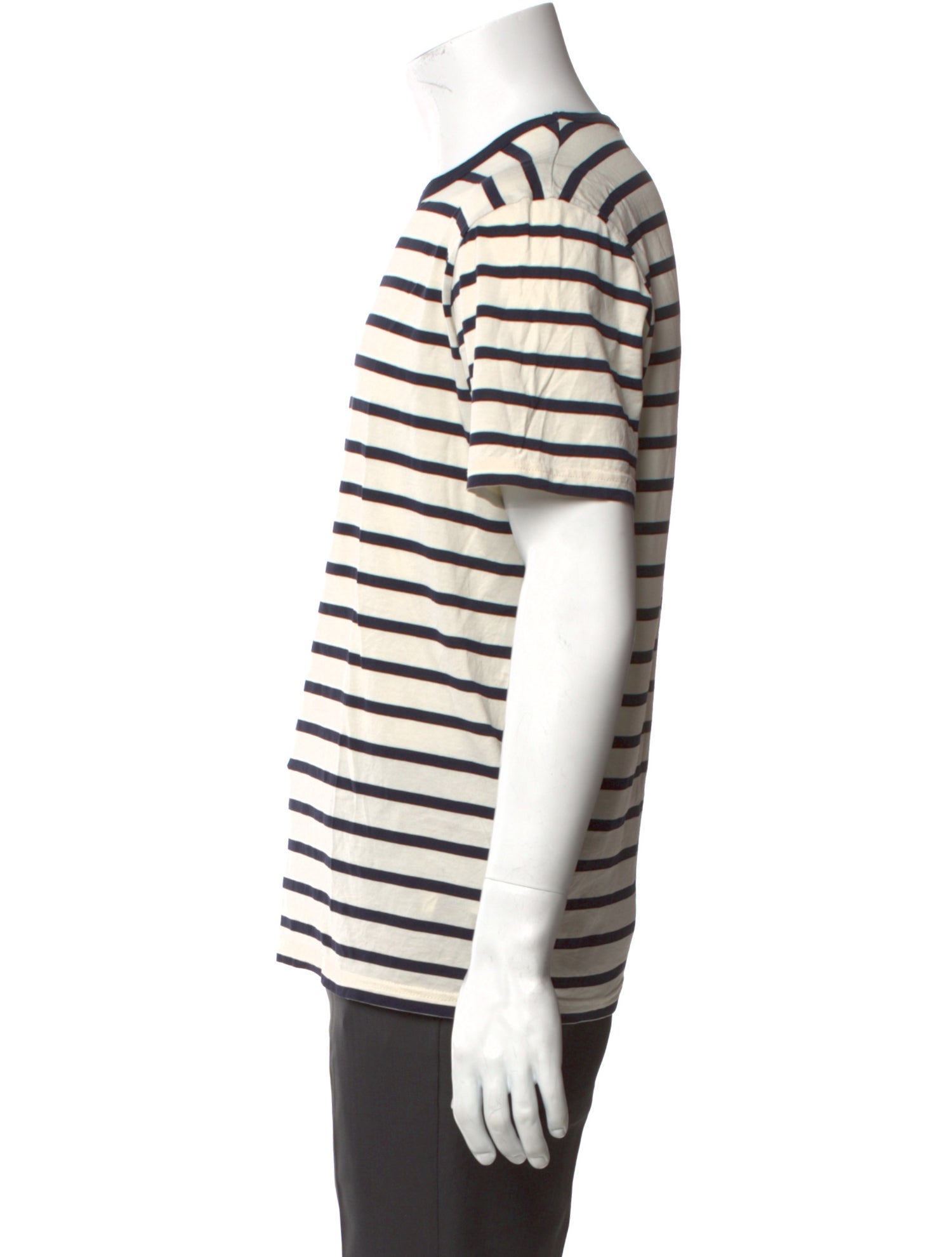 Sunspel Striped Crew Neck T-Shirt