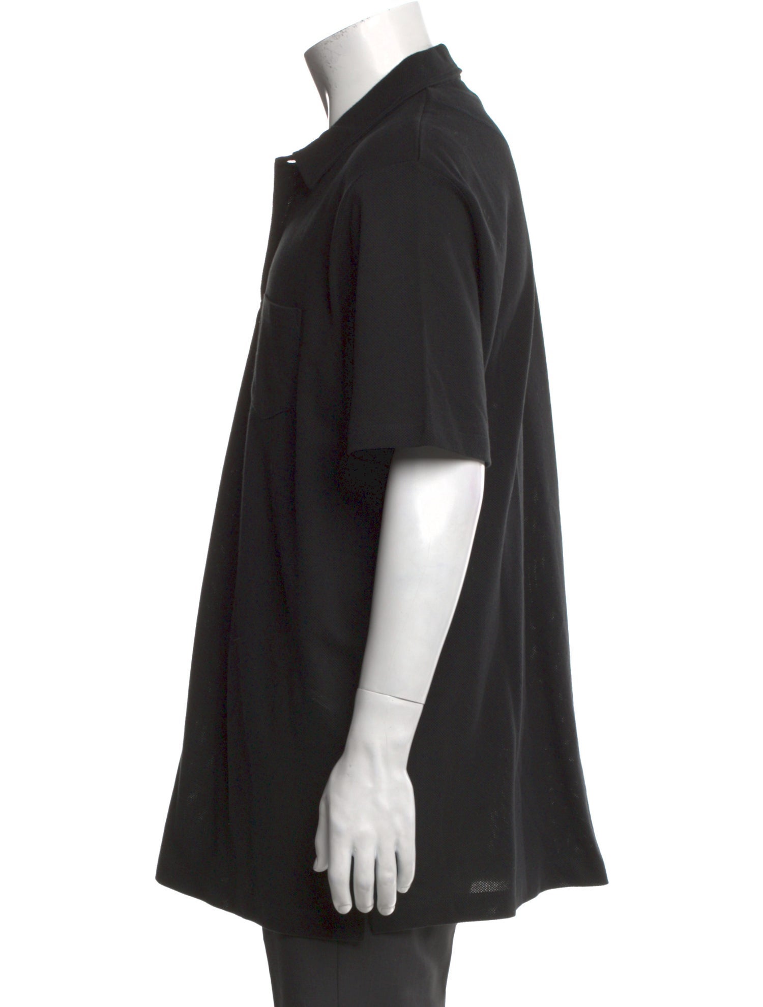 Sunspel Crew Neck Short Sleeve Polo Shirt