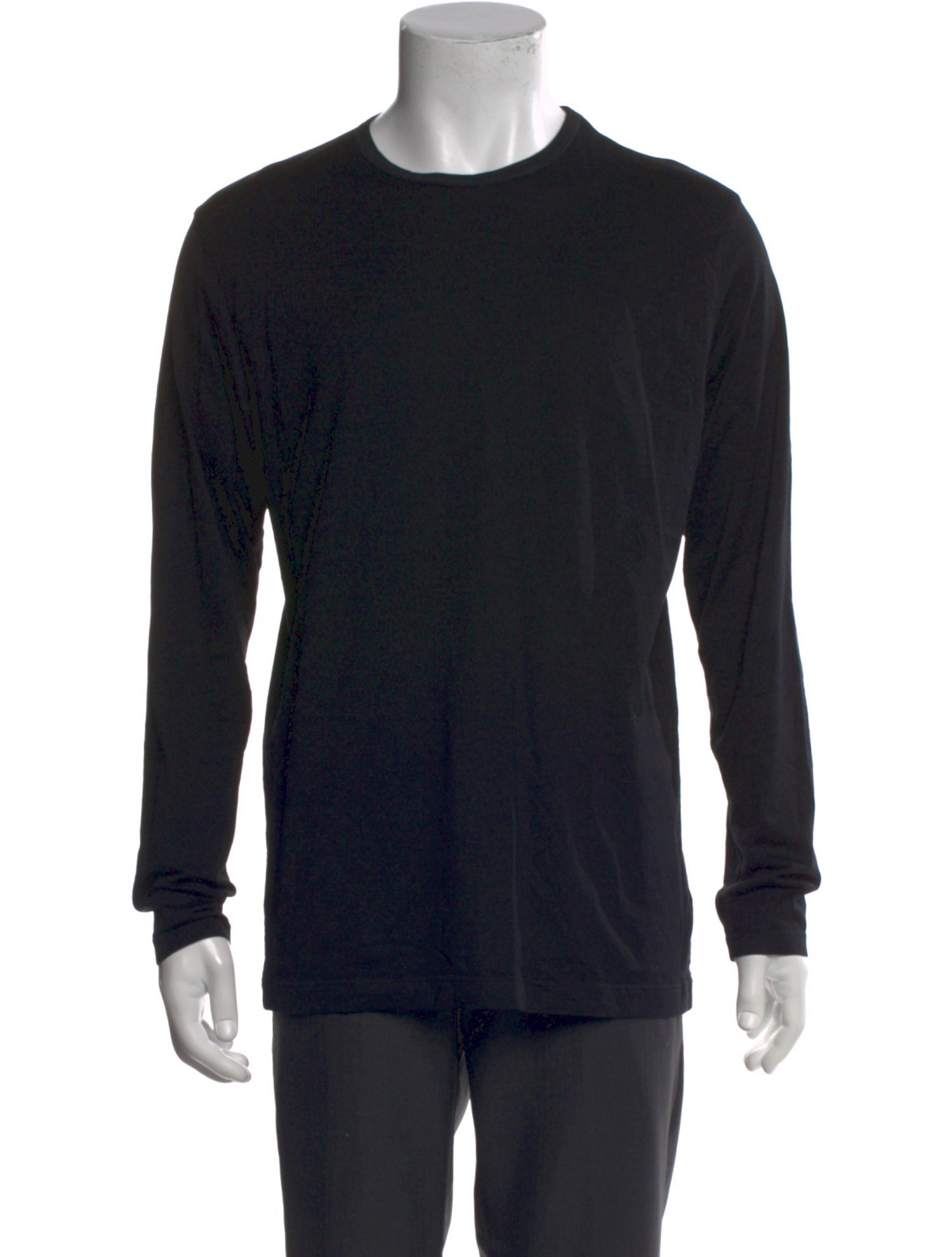 Sunspel Crew Neck Long Sleeve Henley