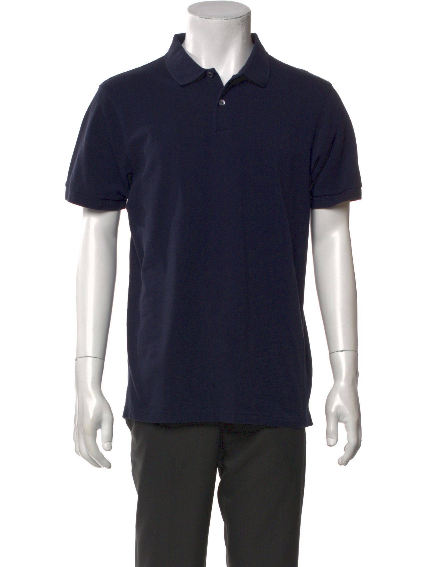 Sunspel Crew Neck Short Sleeve Polo Shirt