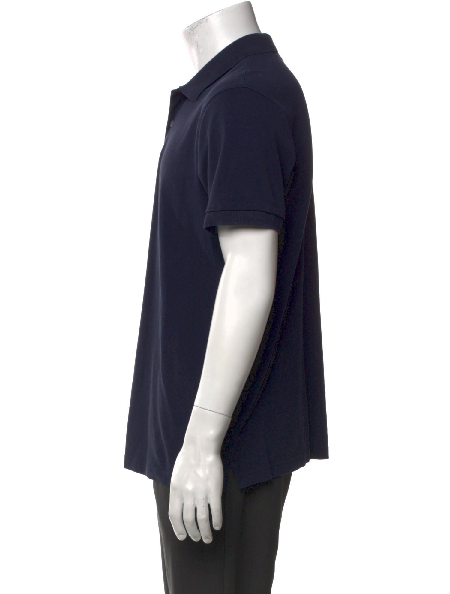 Sunspel Crew Neck Short Sleeve Polo Shirt