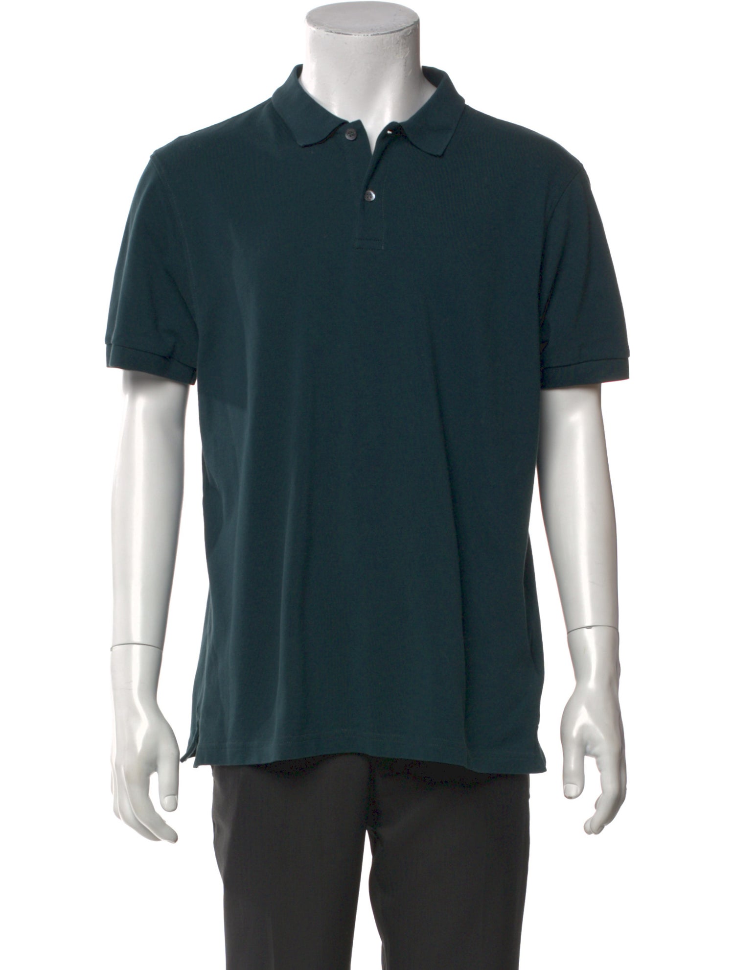 Sunspel Crew Neck Short Sleeve Polo Shirt