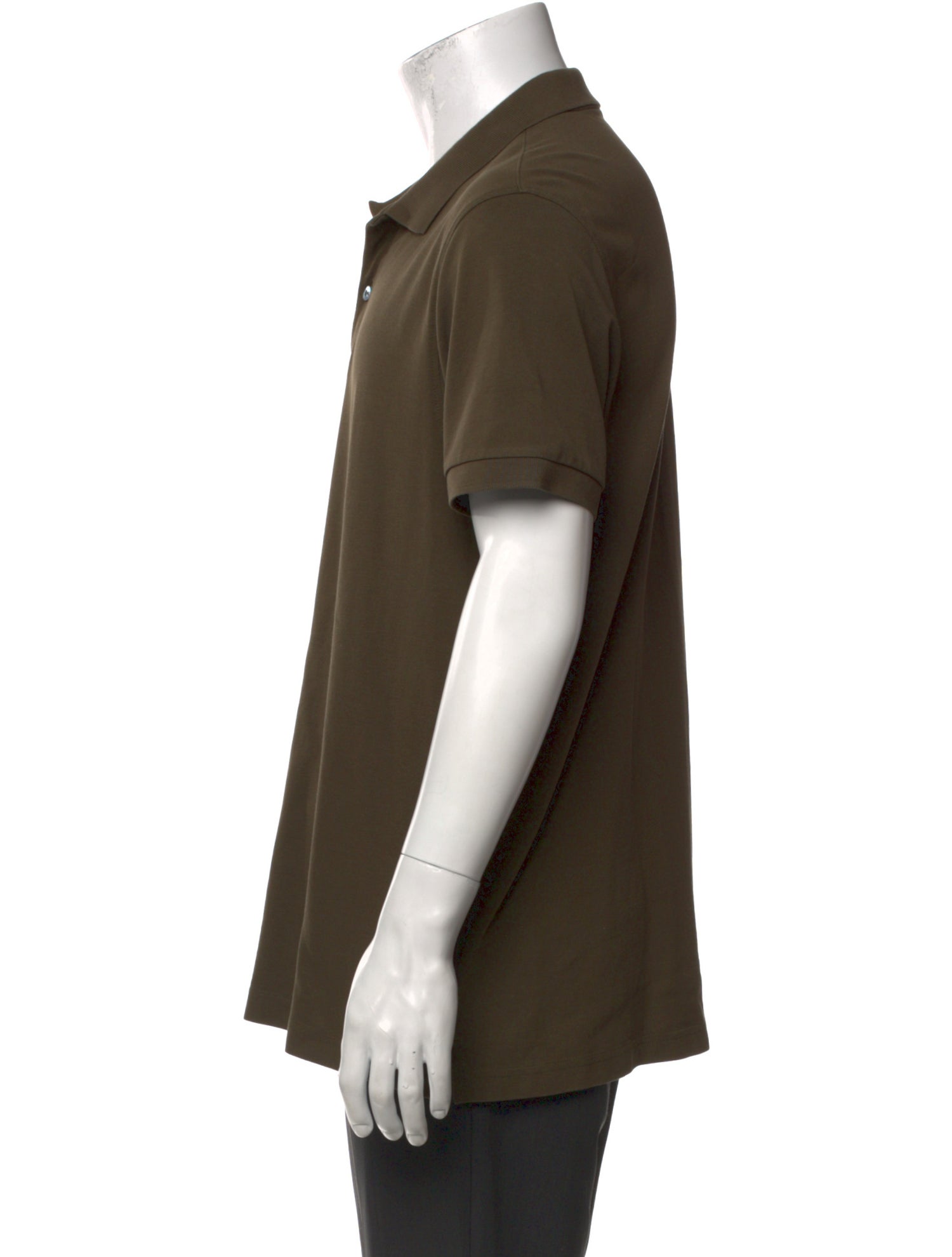 Sunspel Crew Neck Short Sleeve Polo Shirt