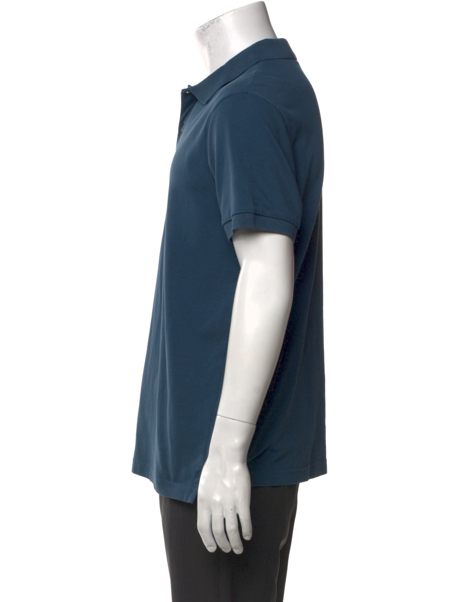 Sunspel V-Neck Short Sleeve Polo Shirt