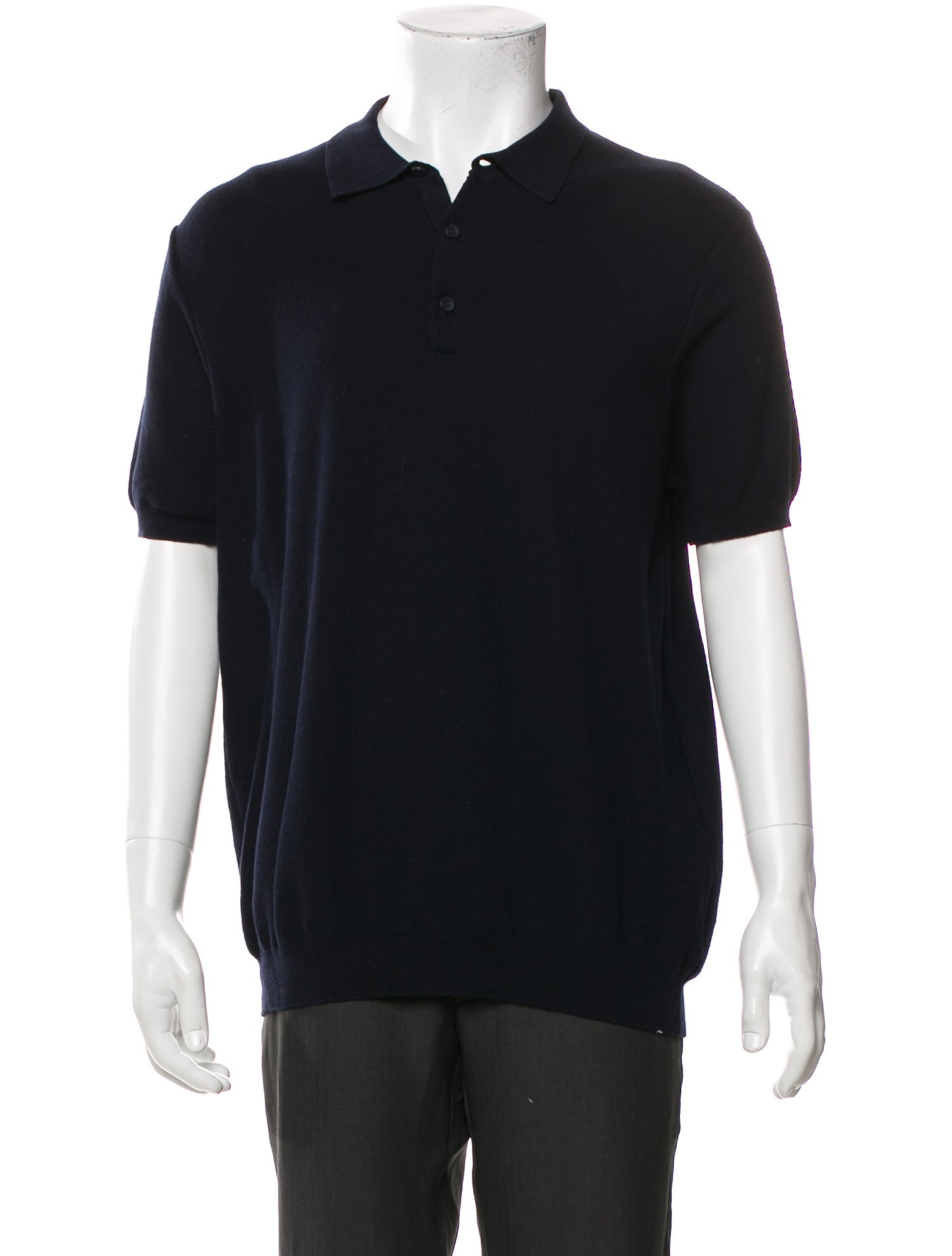 Sunspel Collar Short Sleeve Polo Shirt