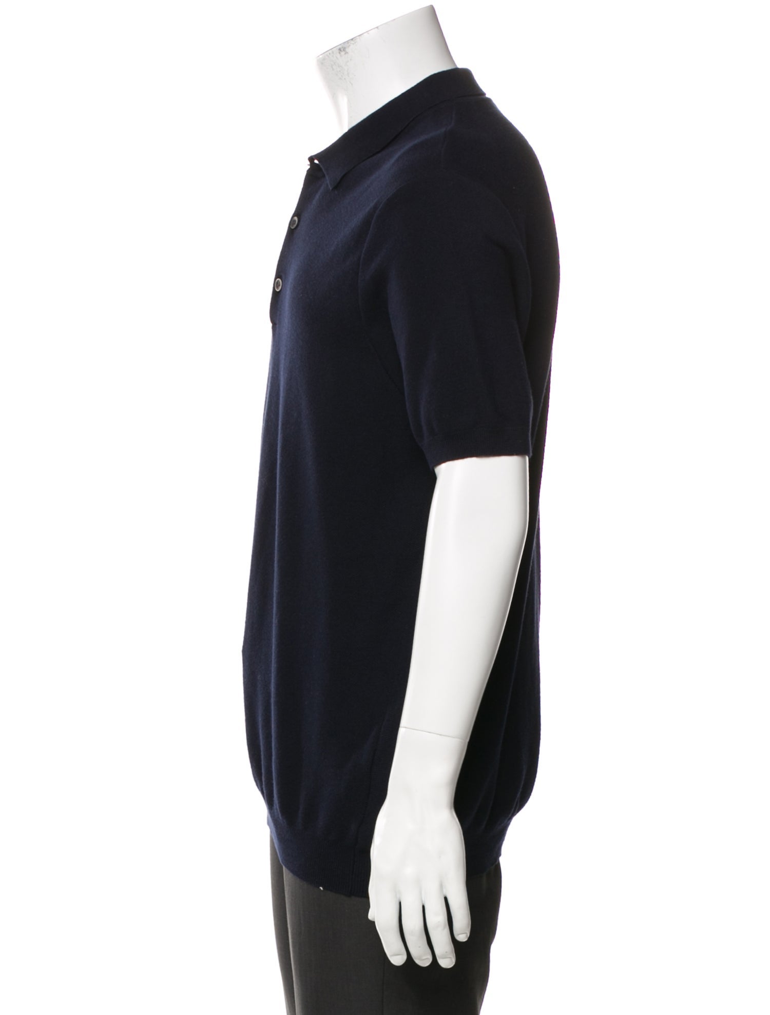 Sunspel Collar Short Sleeve Polo Shirt