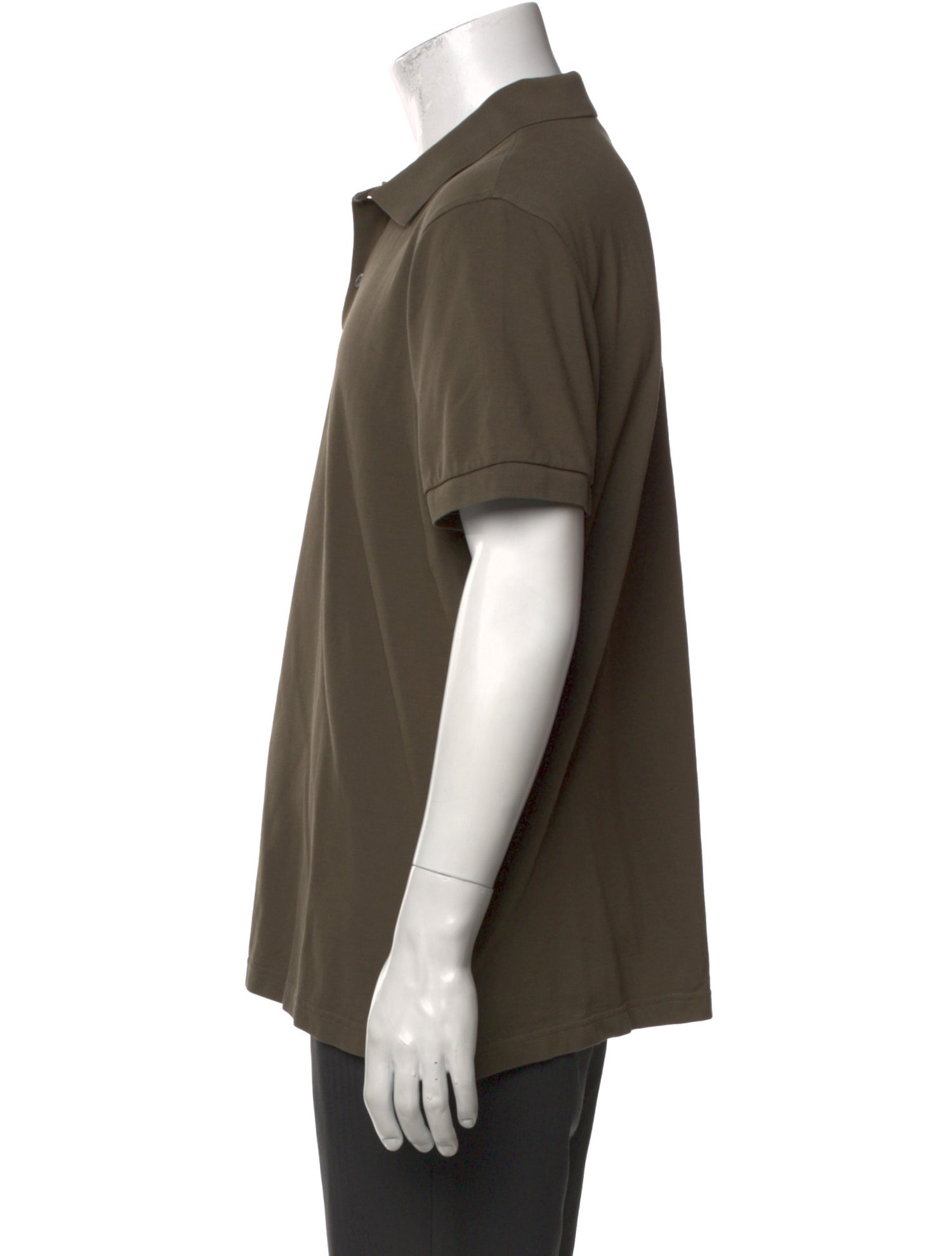 Sunspel Crew Neck Short Sleeve Polo Shirt