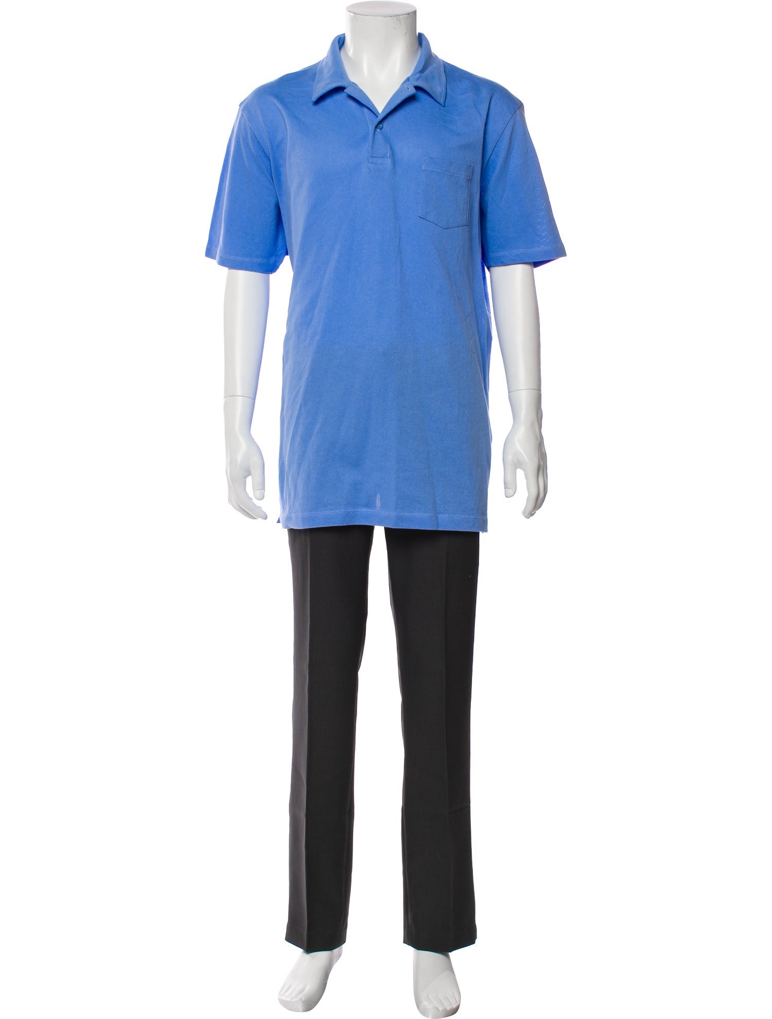 Sunspel Collar Short Sleeve Polo Shirt