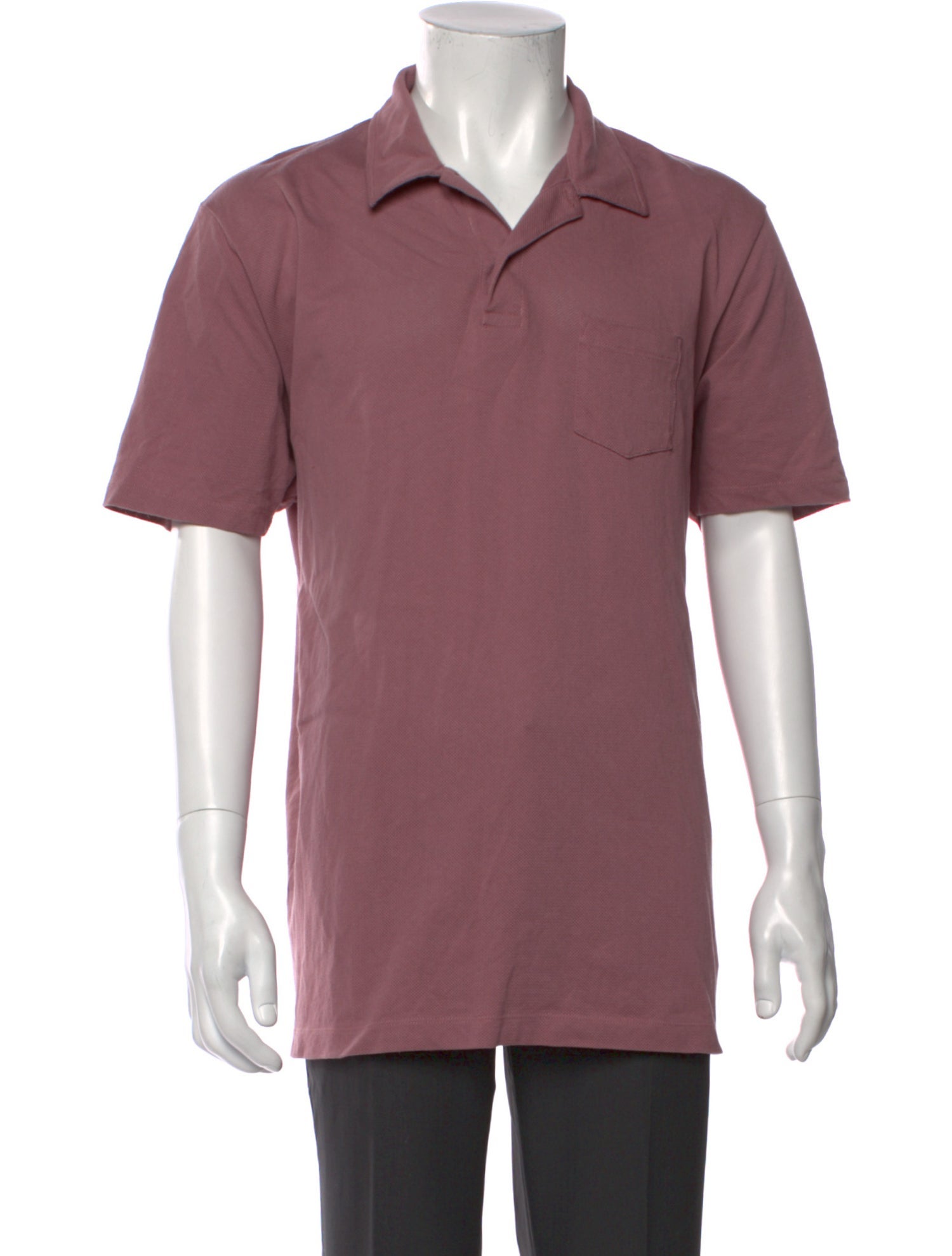 Sunspel Collar Short Sleeve Polo Shirt